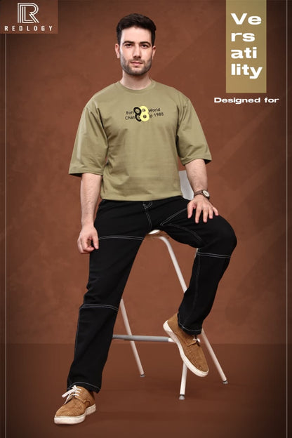 Artical No 110 Redlogy Bio Cotton Mens Tshirts Wholesaler India