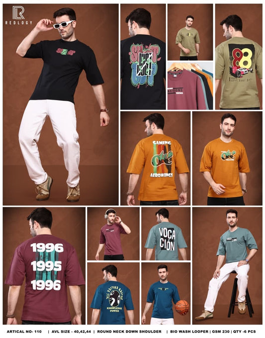 Artical No 110 Redlogy Bio Cotton Mens Tshirts Wholesaler India
