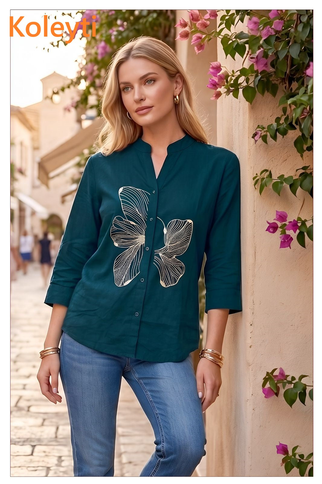 Artical Number 7562 Koleyti Cotton Women Shirts Wholesale Price