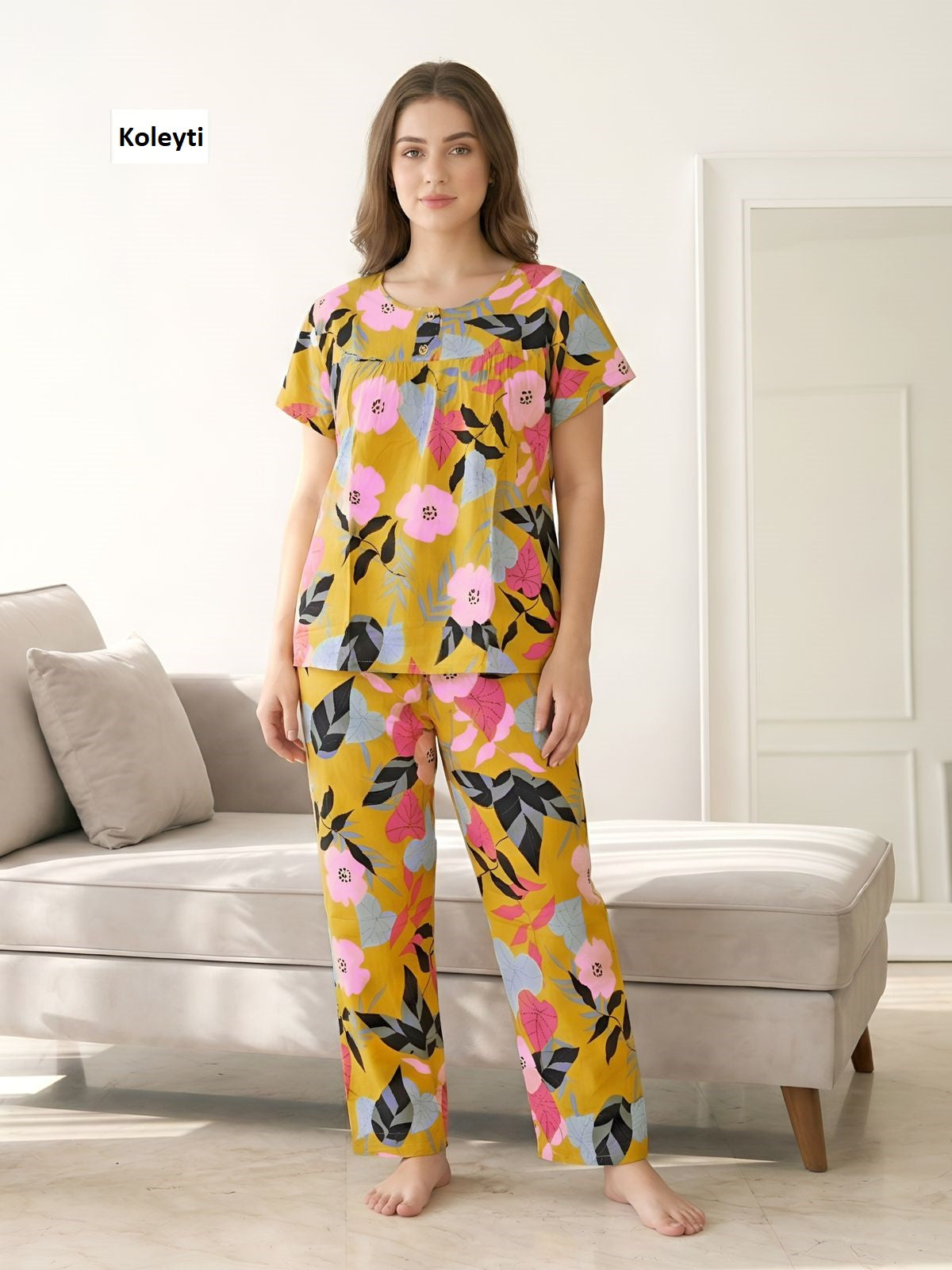 Article Nk 25 Koleyti Rayon Co Ord Set Supplier Ahmedabad