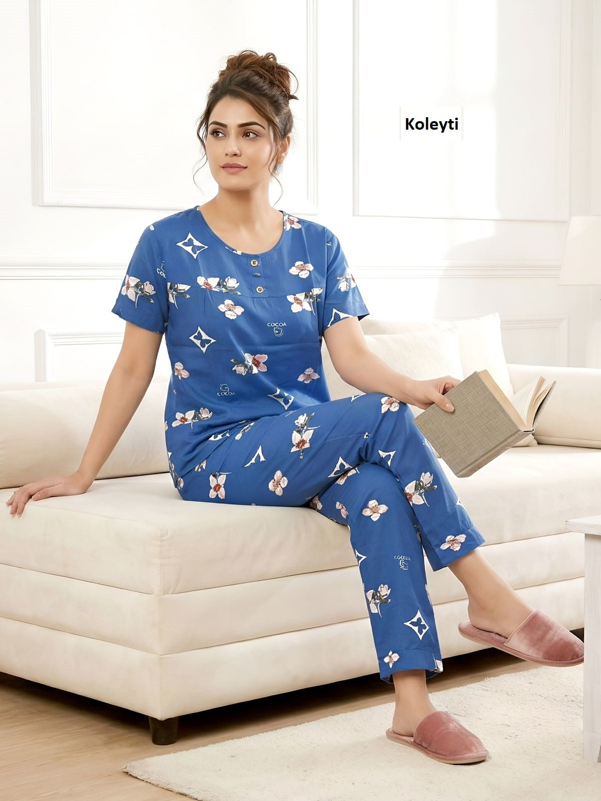 Article Nk 25 Koleyti Rayon Co Ord Set Supplier Ahmedabad