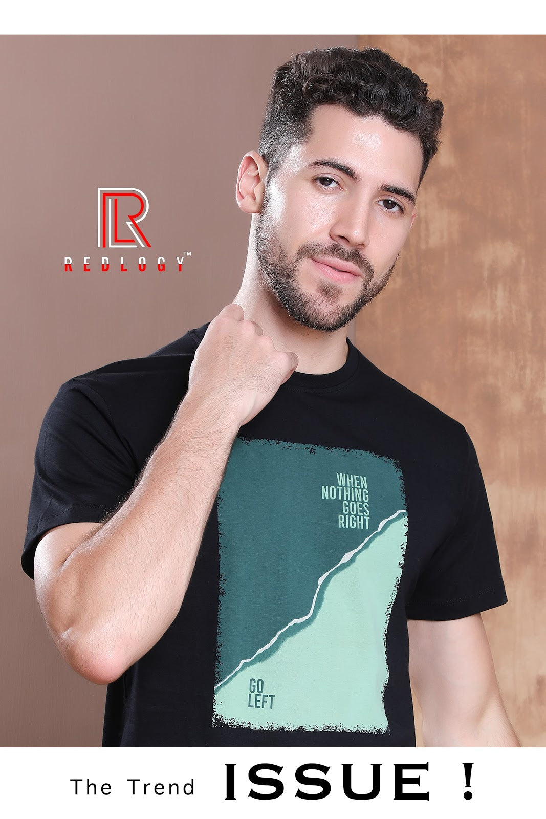 Article No 107 Redlogy Cotton Biowashed Mens Tshirts Supplier Ahmedabad
