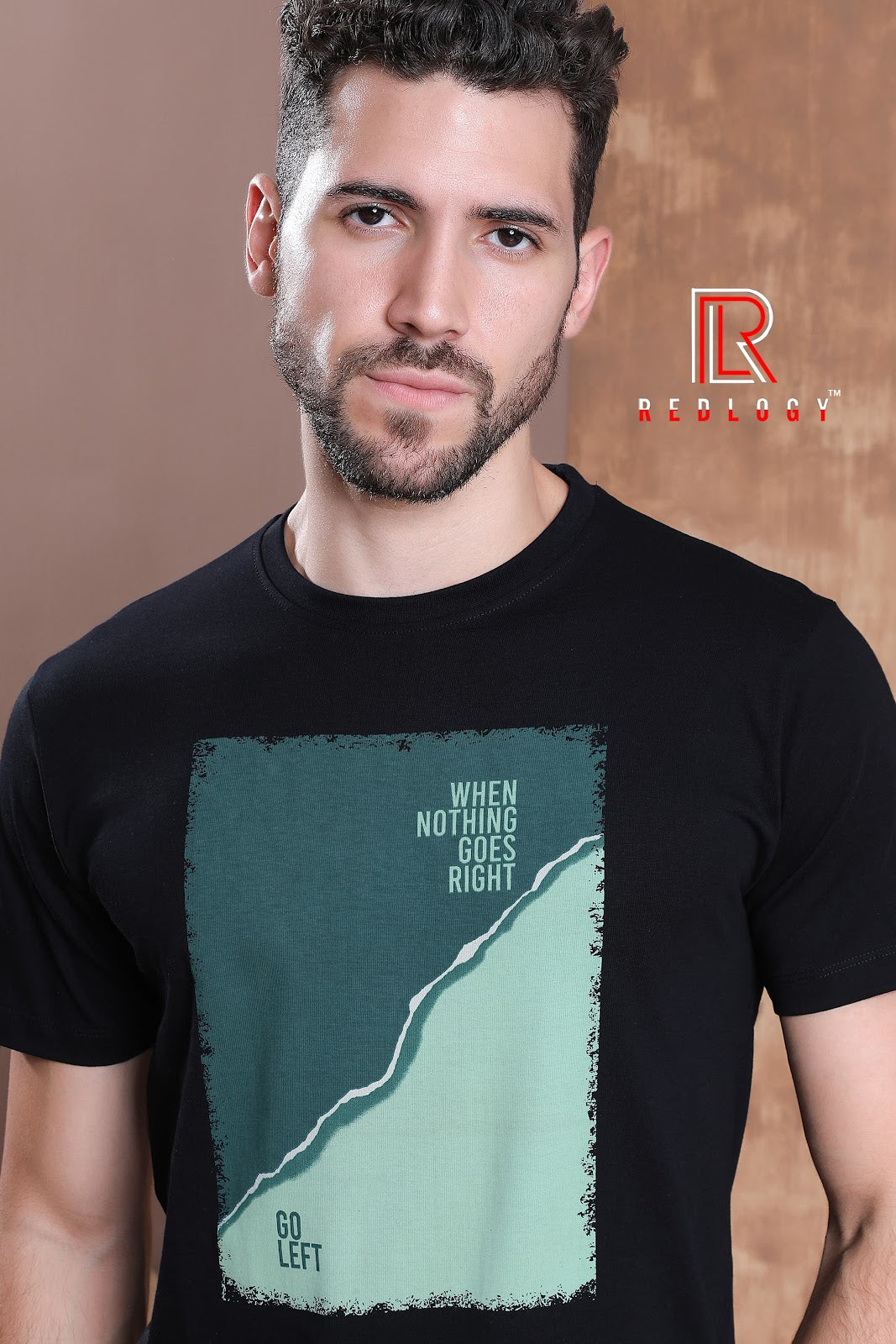 Article No 107 Redlogy Cotton Biowashed Mens Tshirts Supplier Ahmedabad