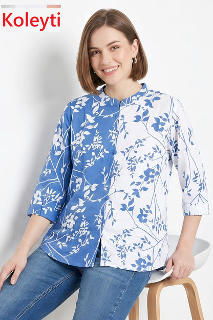 Article Num 3177 Koleyti Fancy Tops Wholesale Rate