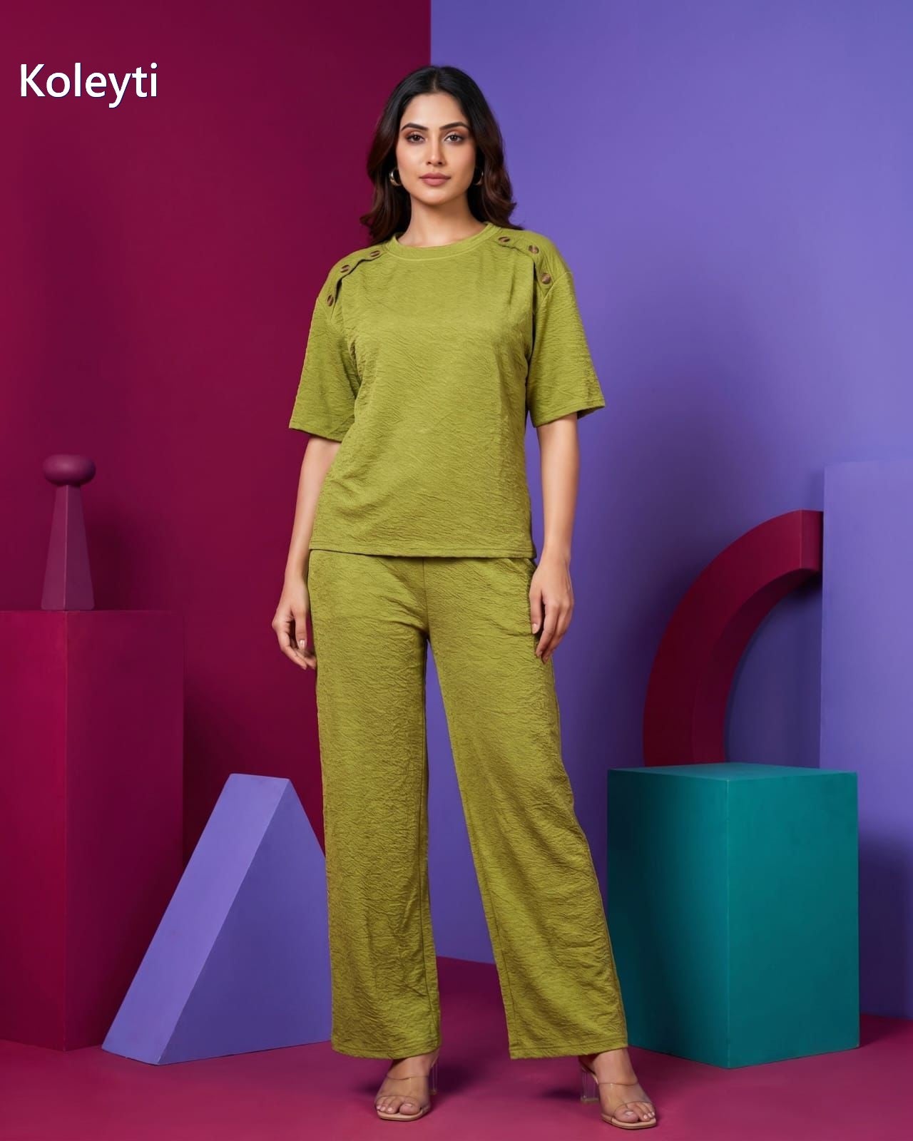 Article Num 806 Koleyti Co Ord Set Wholesaler India