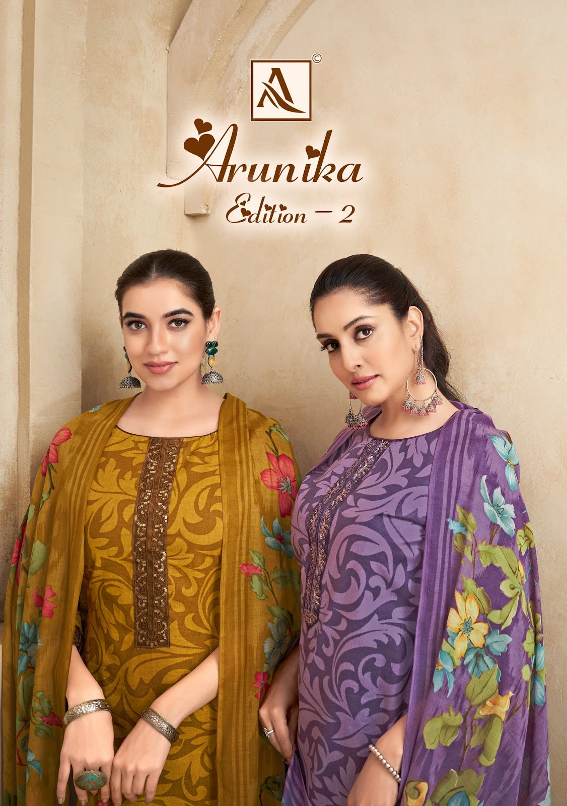 Arunika Edition 2 Alok Pure Zam Pant Style Suits Wholesaler India