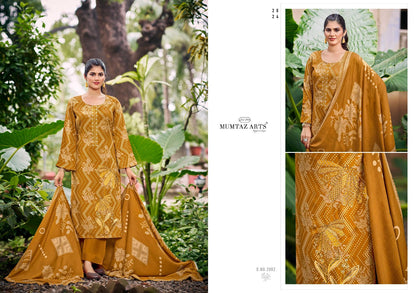 Arunika Mumtaz Arts Viscose Pashmina Suits Manufacturer Gujarat