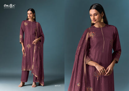 Yalini Omtex Silk Pant Style Suits Supplier