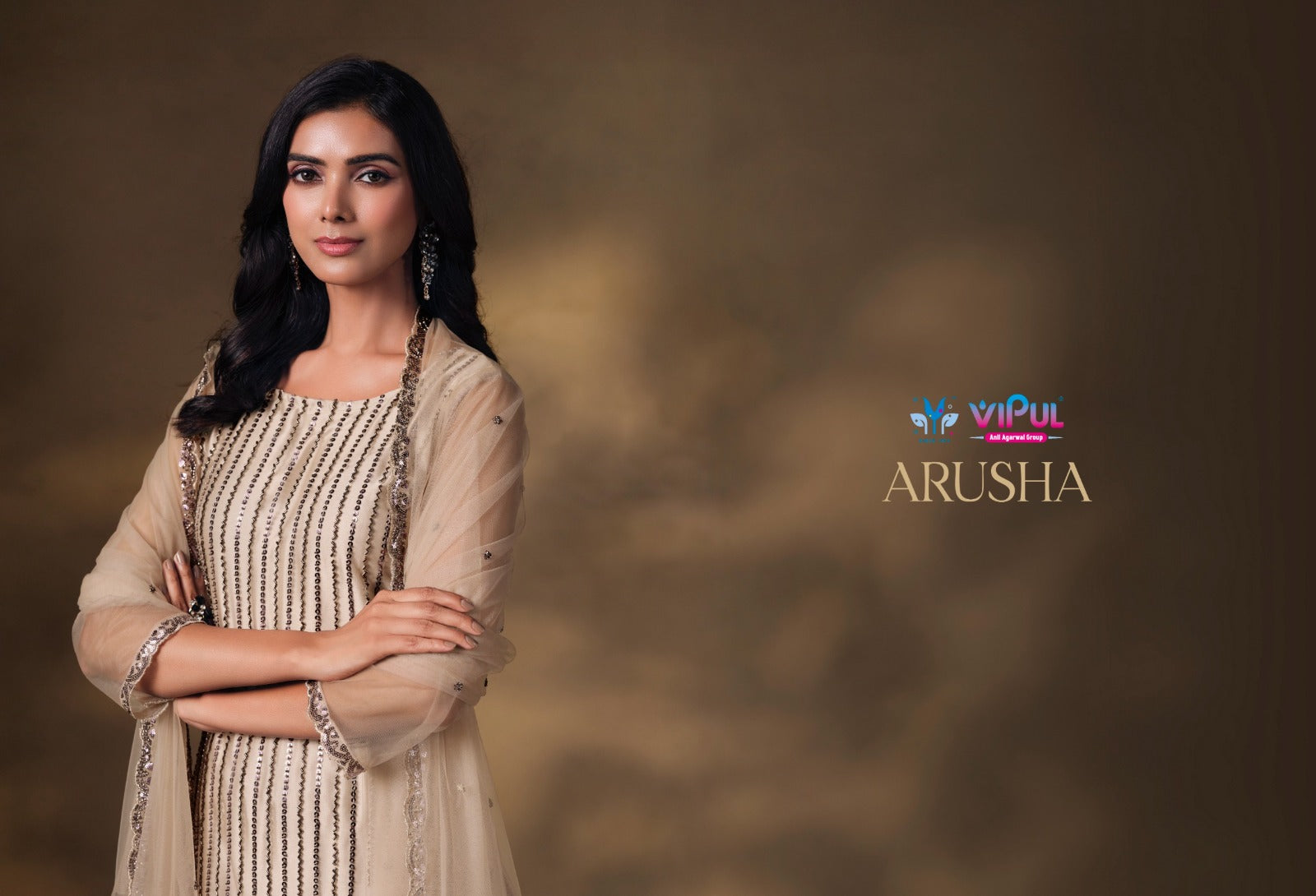 Arusha Vipul Heavy Net Pant Style Suits Wholesale Price