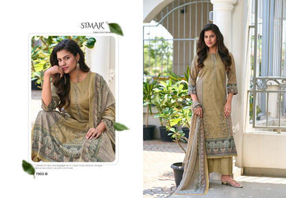 Arushi Simar Cotton Lawn Pakistani Salwar Suits Manufacturer Ahmedabad