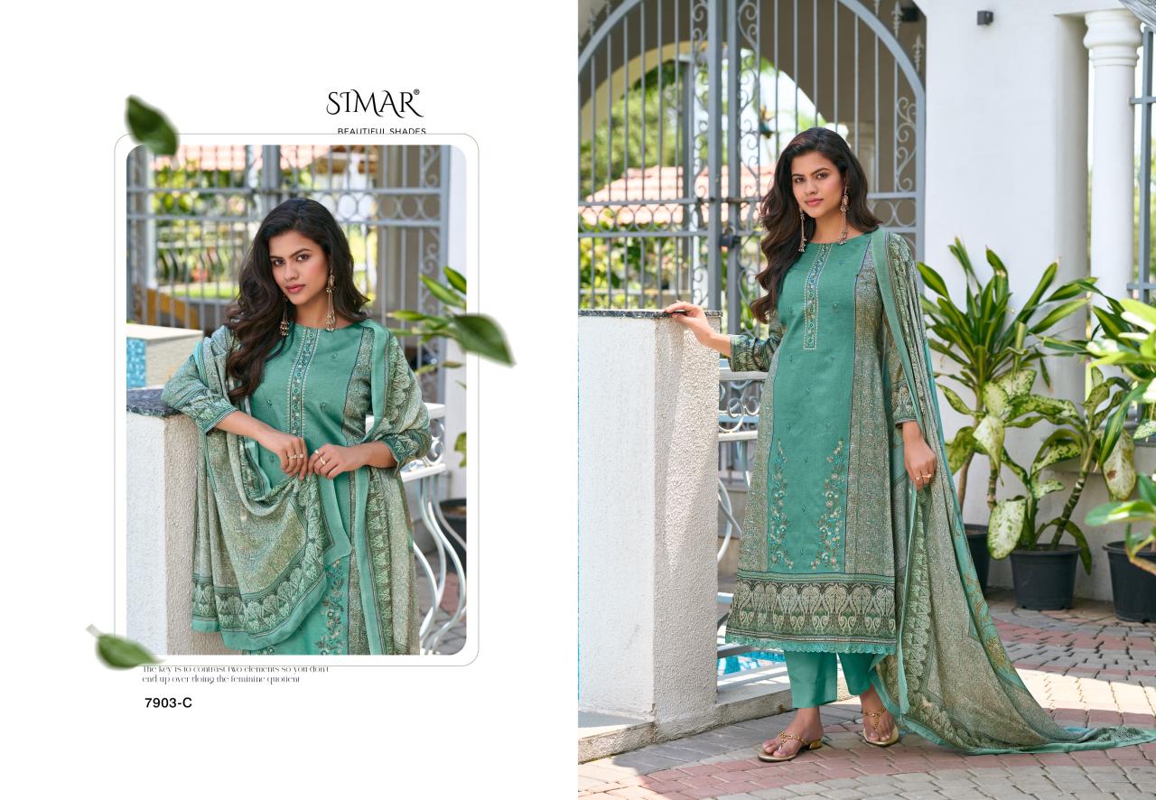 Arushi Simar Cotton Lawn Pakistani Salwar Suits Manufacturer Ahmedabad