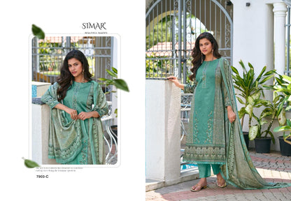 Arushi Simar Cotton Lawn Pakistani Salwar Suits Manufacturer Ahmedabad