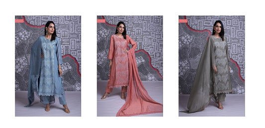 Arwaa Naariti Mul Pant Style Suits Exporter India