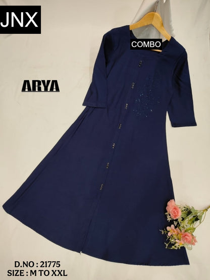 Arya 2212 Jnx Bombay Kurtis Wholesaler Gujarat