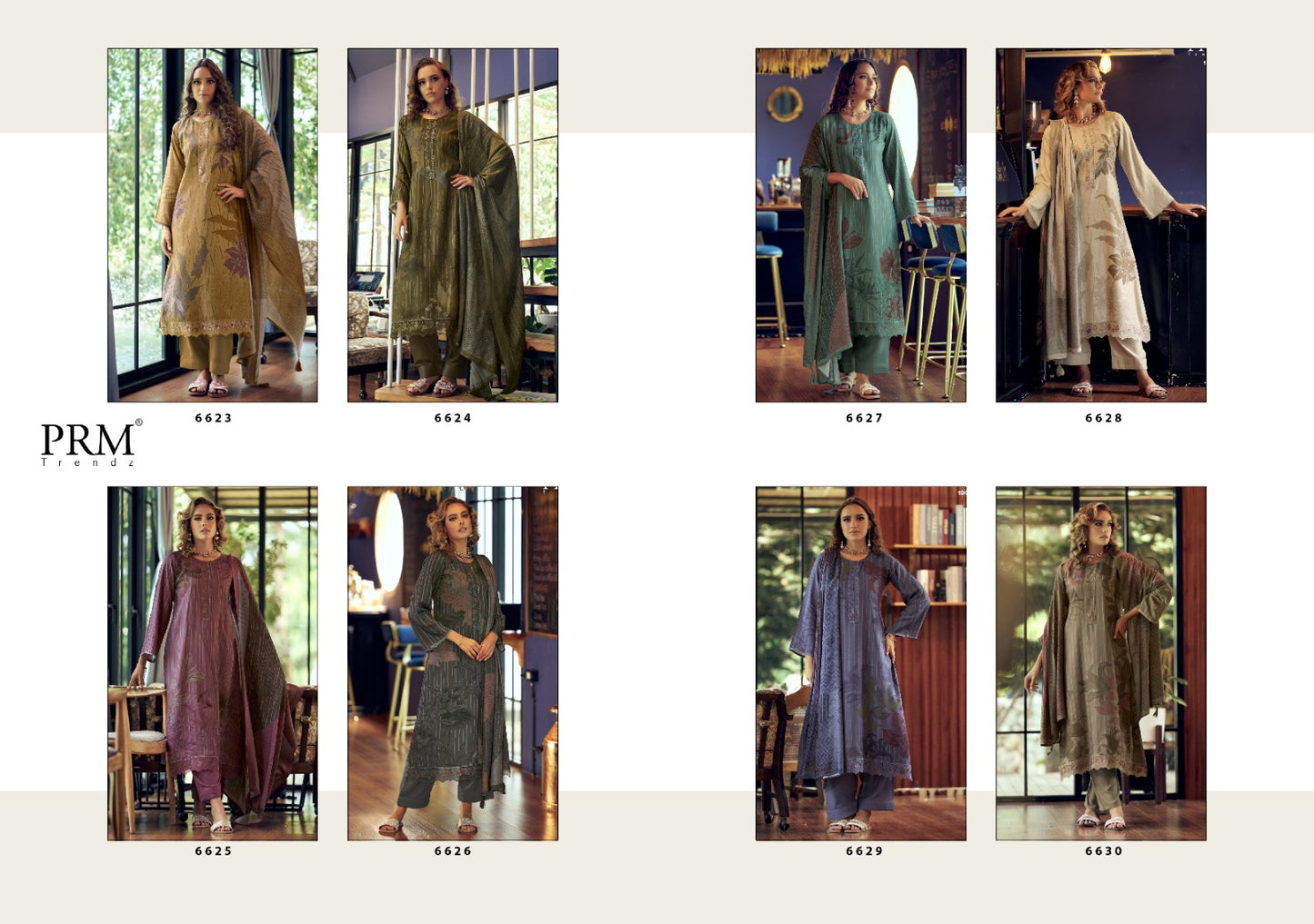 Aryahi Prm Trendz Viscose Pashmina Plazzo Style Suits Wholesaler India