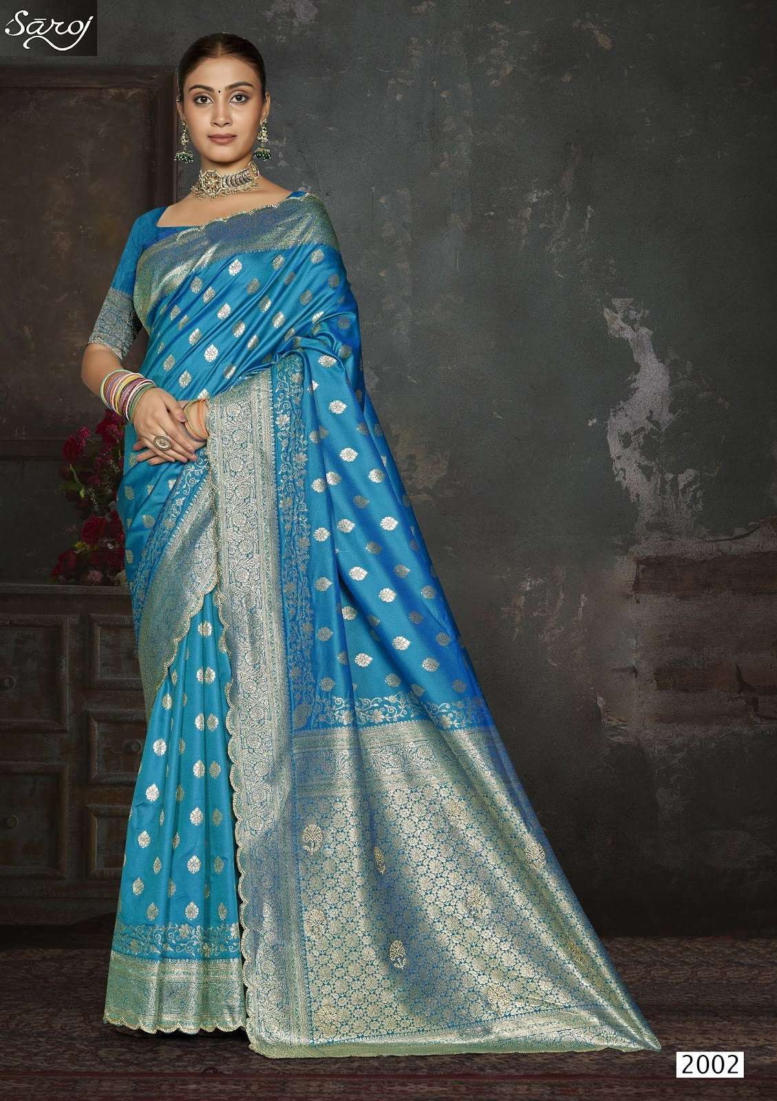 Arzoo Silk Jharkan Vol 2 Saroj Sarees Manufacturer Ahmedabad