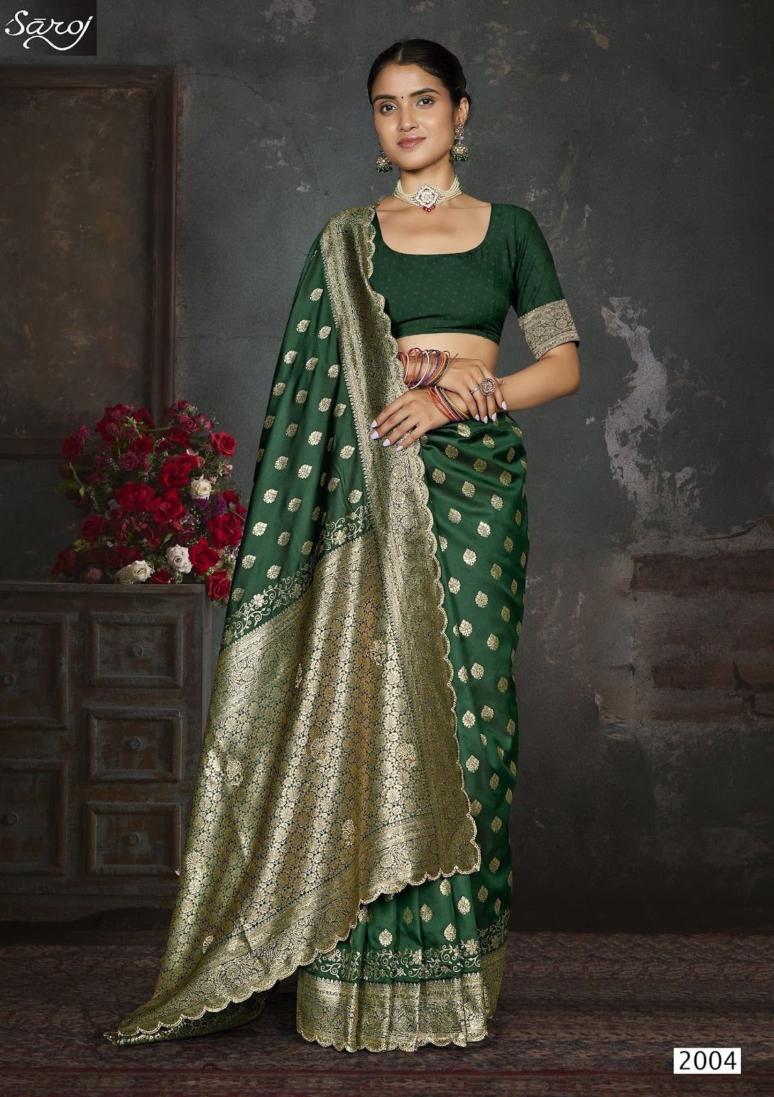 Arzoo Silk Jharkan Vol 2 Saroj Sarees Manufacturer Ahmedabad