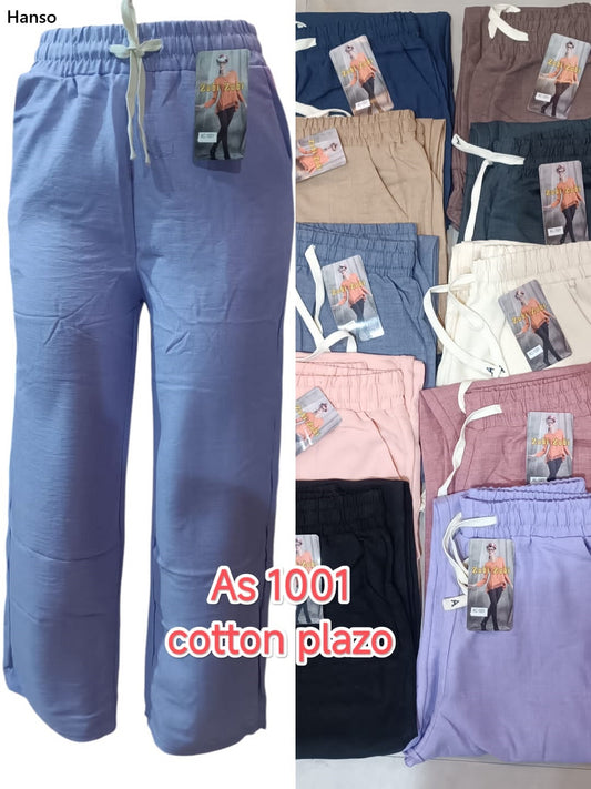 As 1001 Hanso Cotton Branded Palazzo Wholesaler Gujarat