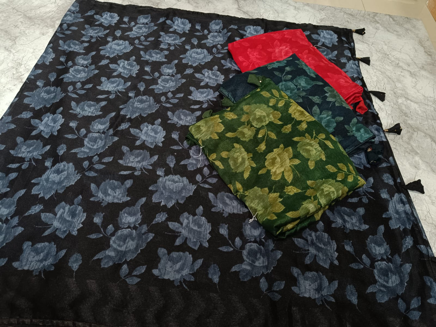 Asha 116 Kalpveli Georgette Sarees Supplier Gujarat