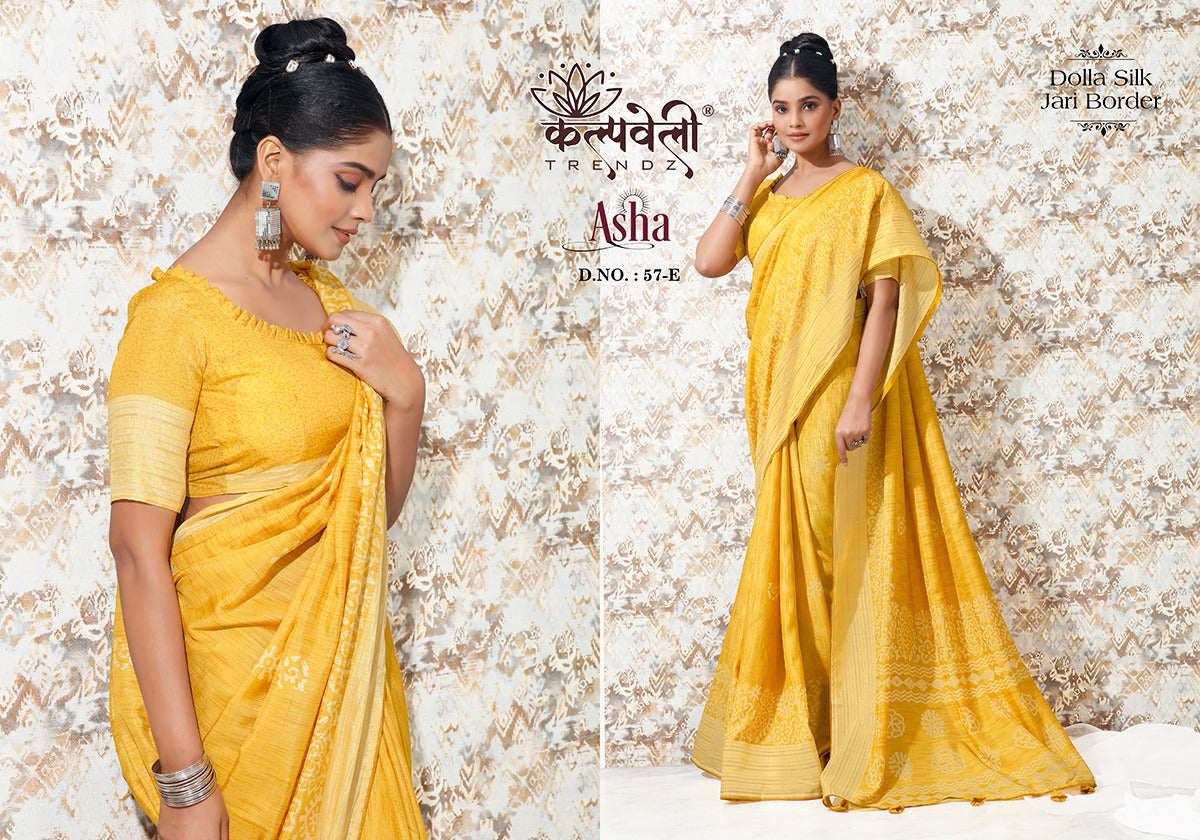 Asha 57 Kalpveli Dola Silk Sarees