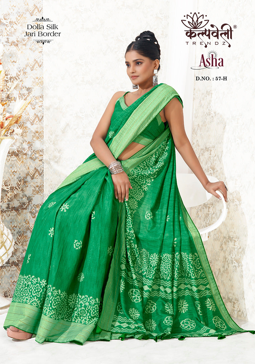 Asha 57 Kalpveli Dola Silk Sarees