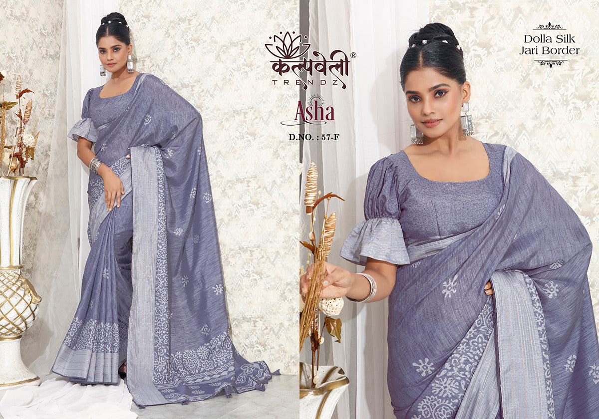 Asha 57 Kalpveli Dola Silk Sarees