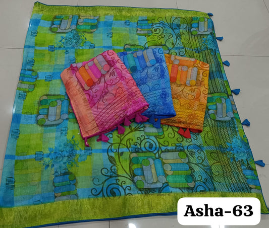 Asha 63 Kalpveli Georgette Sarees