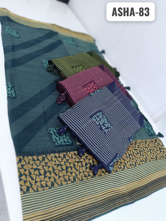 Asha 83 Kalpveli Georgette Sarees