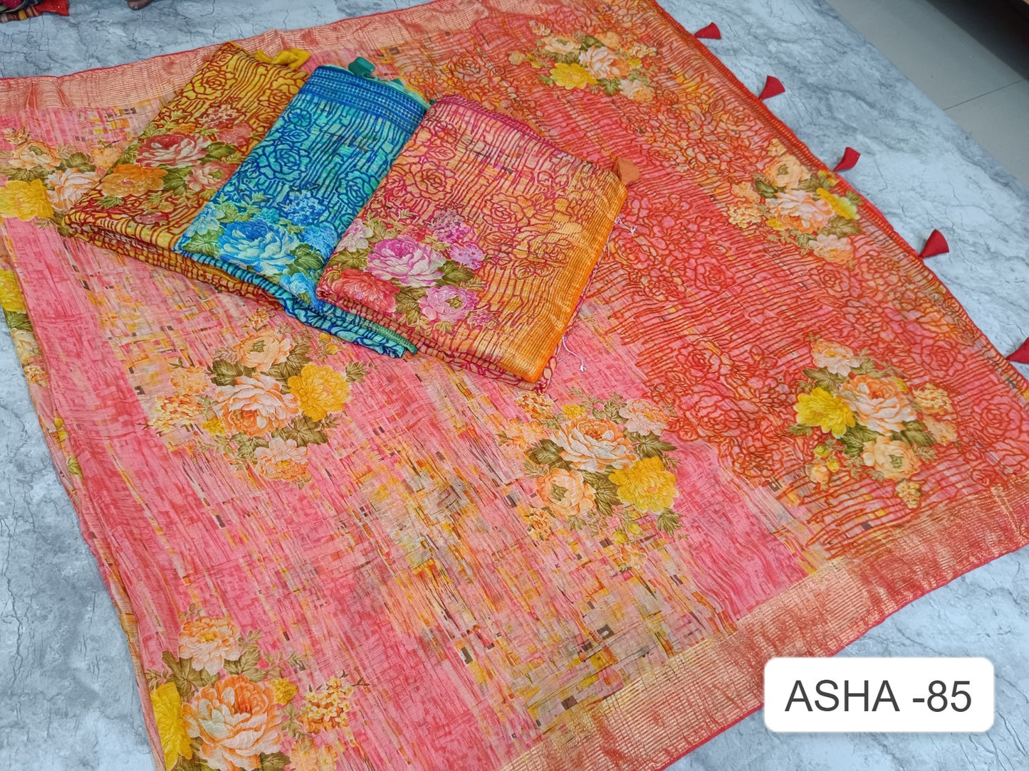 Asha 85 Kalpveli Georgette Sarees Supplier