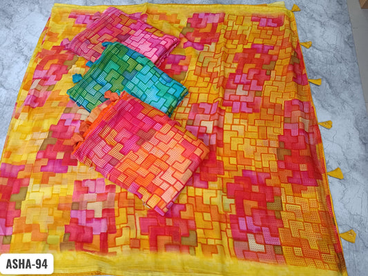 Asha 94 Kalpveli Georgette Sarees
