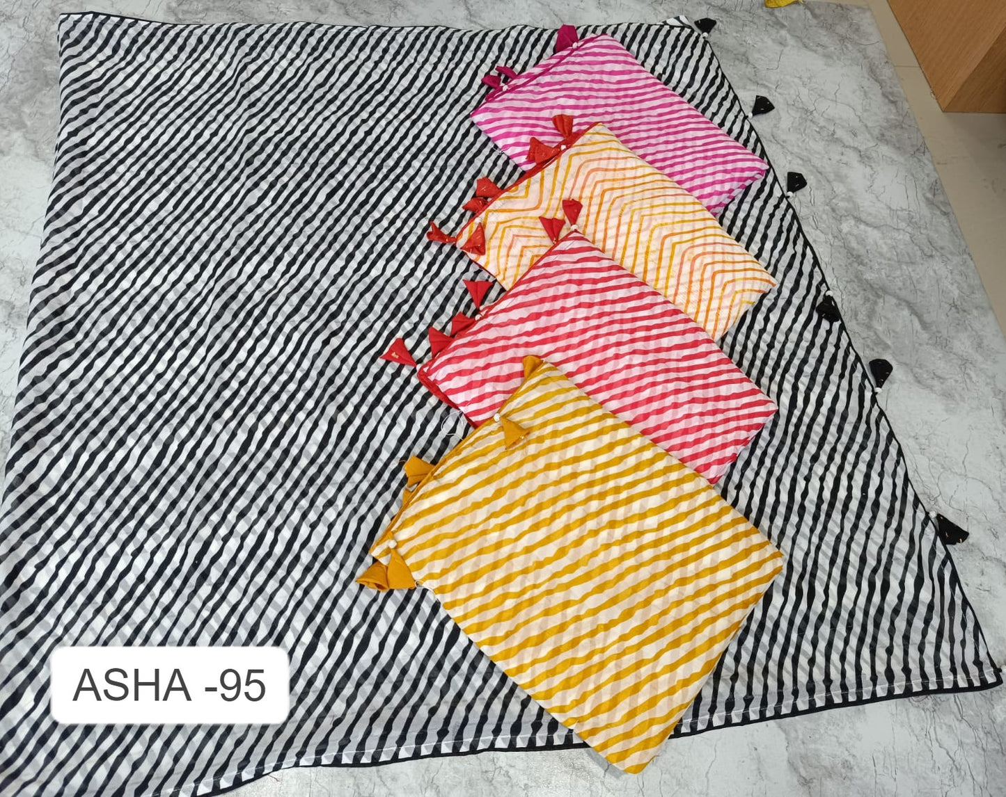 Asha 95 Kalpveli Chiffon Sarees Supplier Ahmedabad