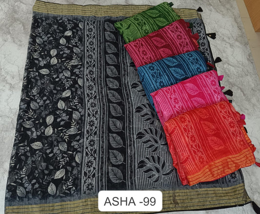 Asha 99 Kalpveli Nilgiri Chiffon Sarees Supplier