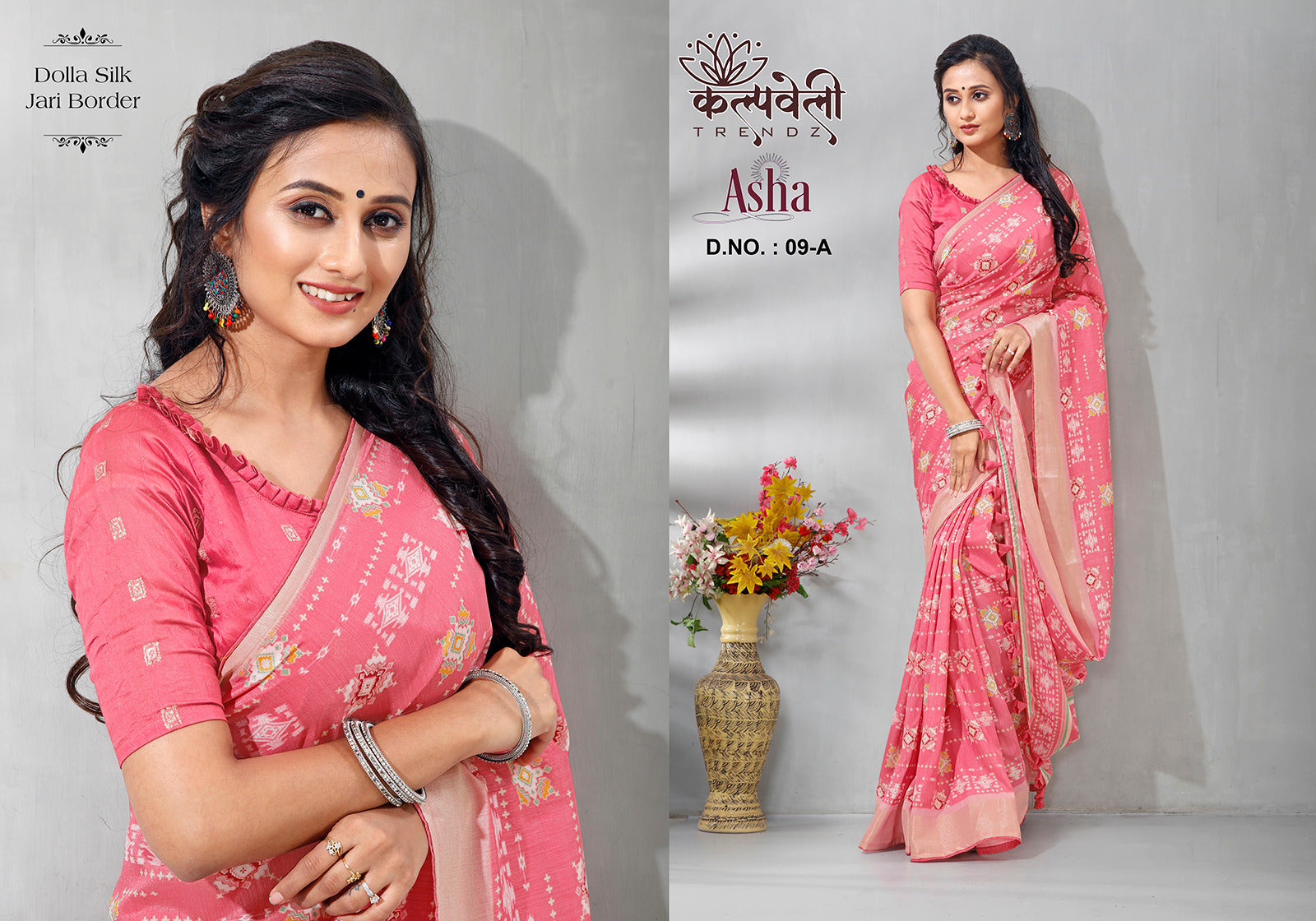 Asha 9 Kalpveli Dola Silk Sarees