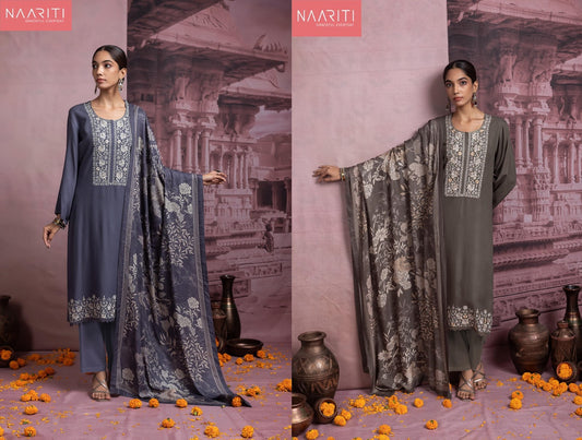 Ashika Naariti Pashmina Suits Supplier