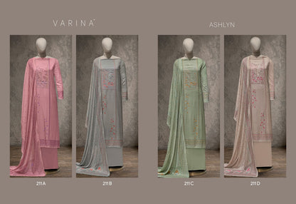 Ashlyn Varina Pashmina Suits Wholesale Rate