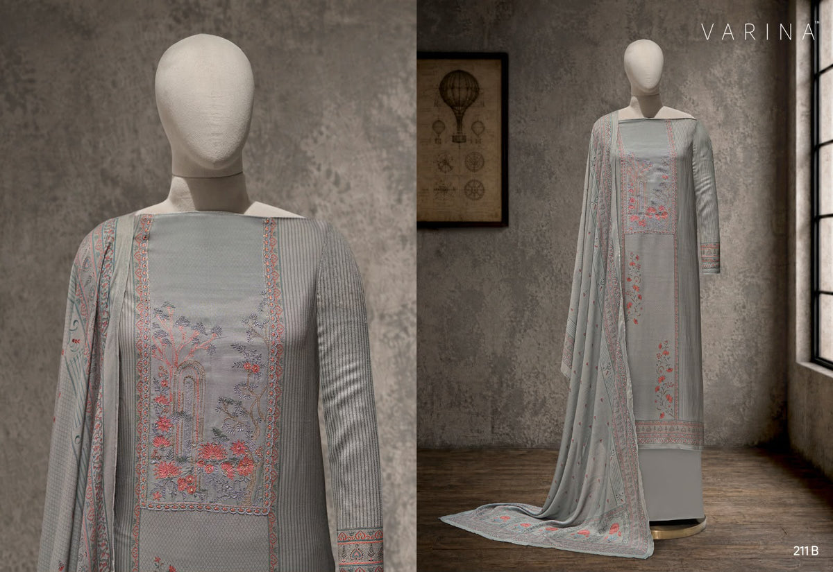 Ashlyn Varina Pashmina Suits Wholesale Rate