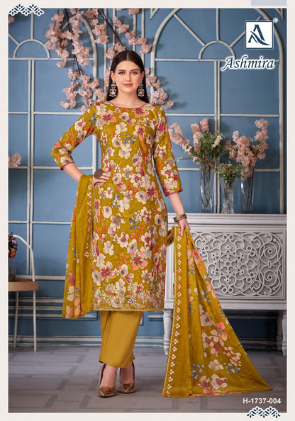 Ashmira Alok Cambric Karachi Salwar Suits Manufacturer India
