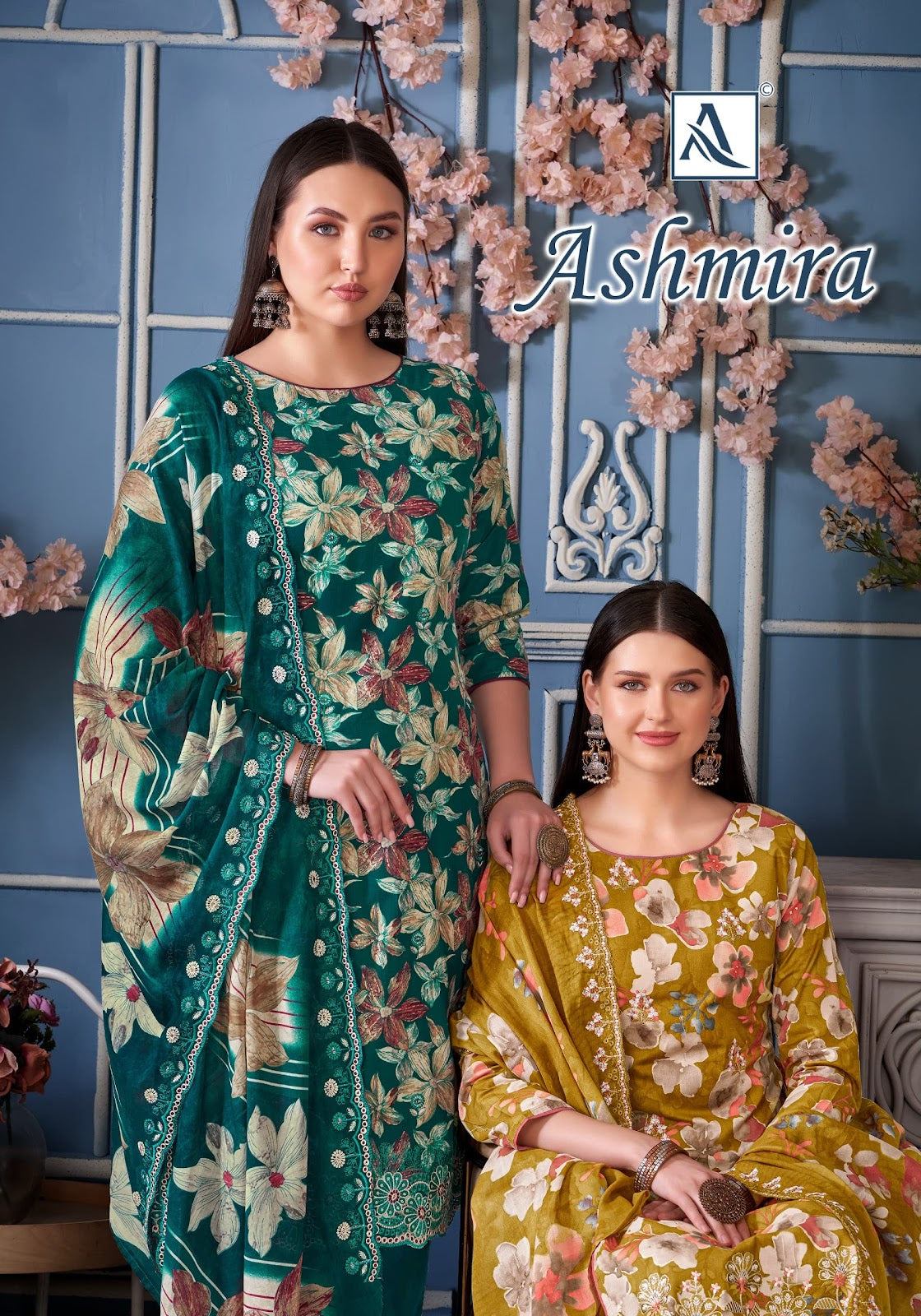 Ashmira Alok Cambric Karachi Salwar Suits Manufacturer India