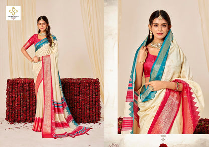 Ashmira Shubh Shree Tusser Silk Sarees Wholesaler