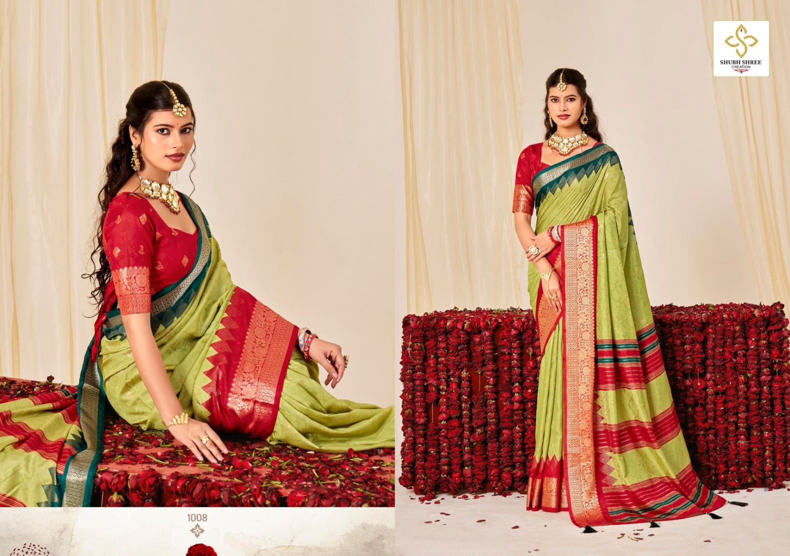 Ashmira Shubh Shree Tusser Silk Sarees Wholesaler