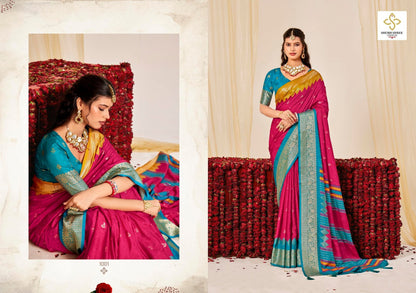 Ashmira Shubh Shree Tusser Silk Sarees Wholesaler