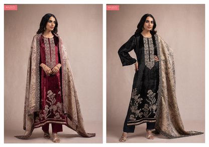 Ashnoor Naariti Velvet Suits Supplier