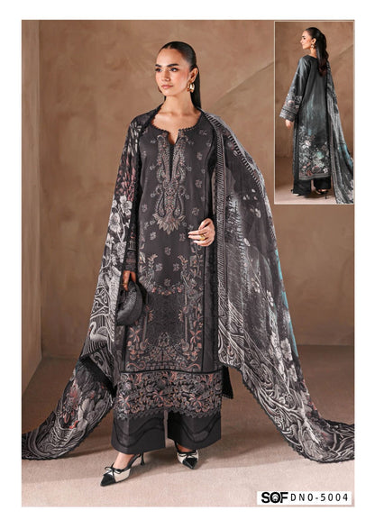 Asim Jofa Vol 5 Shree Om Cotton Karachi Salwar Suits Wholesale Price
