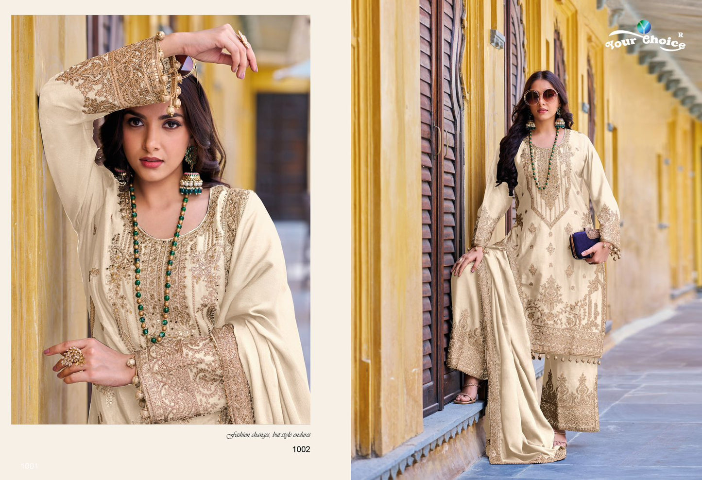 Asim Jofa Your Choice Chinon Pakistani Readymade Suits