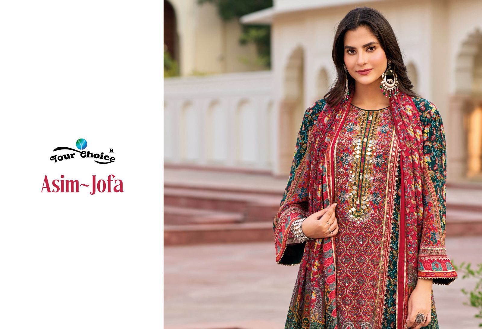 Asim Jofa Your Choice Pakistani Salwar Suits Manufacturer Ahmedabad
