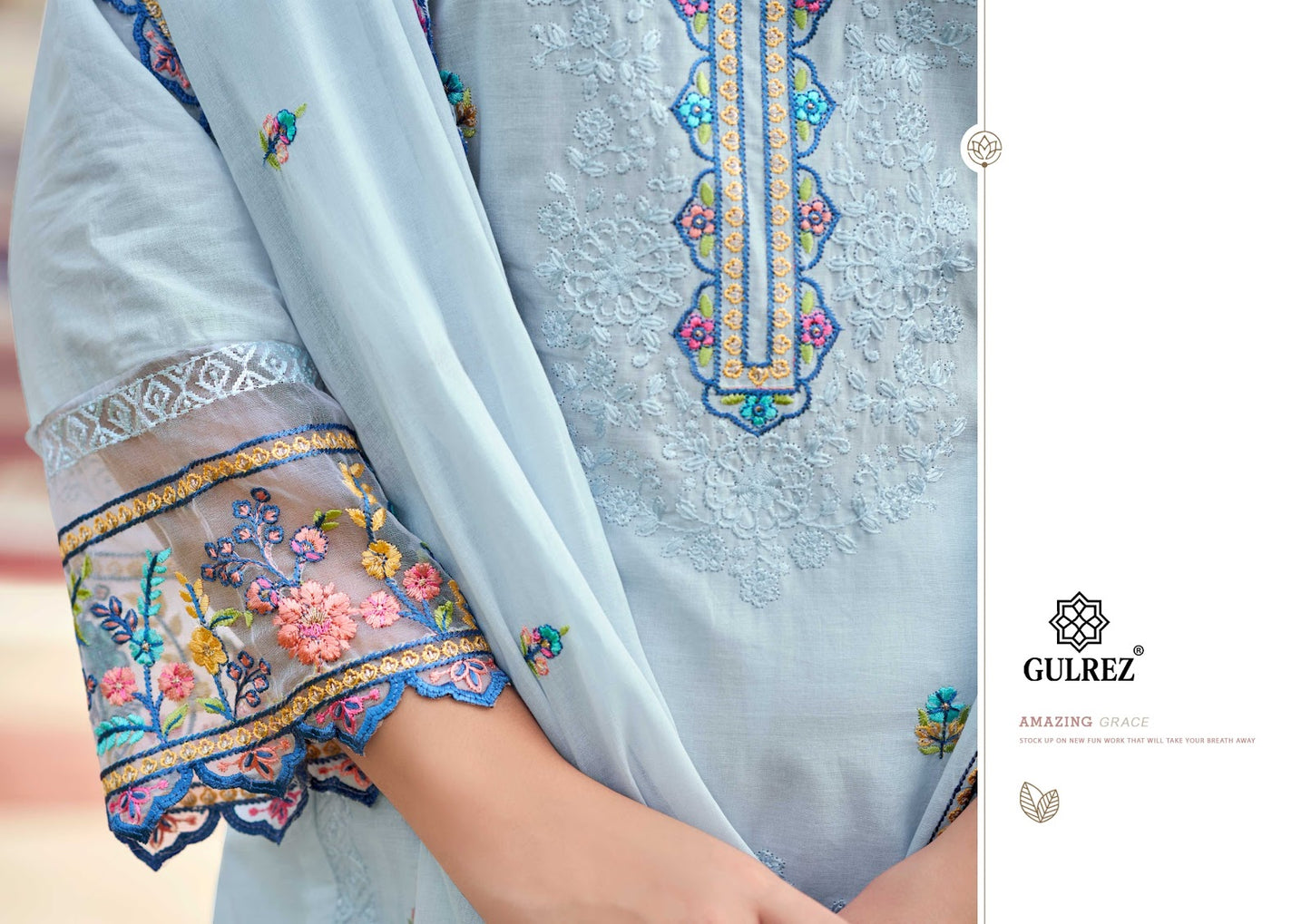 Asma Gulrez Cotton Karachi Readymade Suits Manufacturer