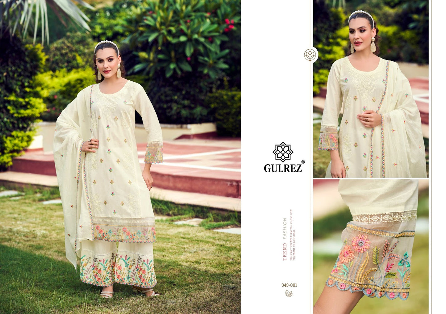 Asma Gulrez Cotton Karachi Readymade Suits Manufacturer
