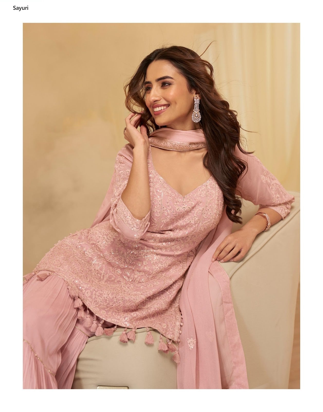 Asmita Sayuri Georgette Readymade Suits Supplier Gujarat