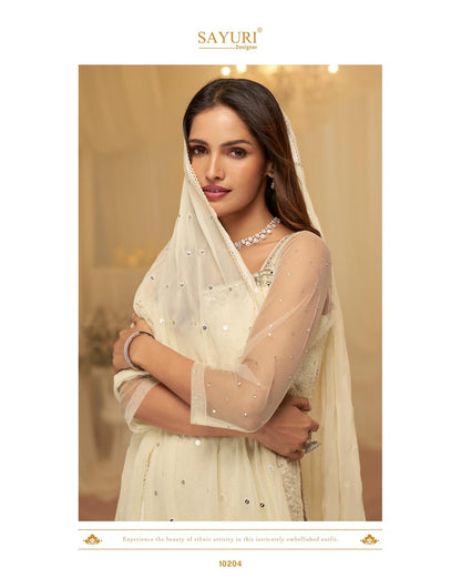 Asmita Sayuri Georgette Readymade Suits Supplier Gujarat