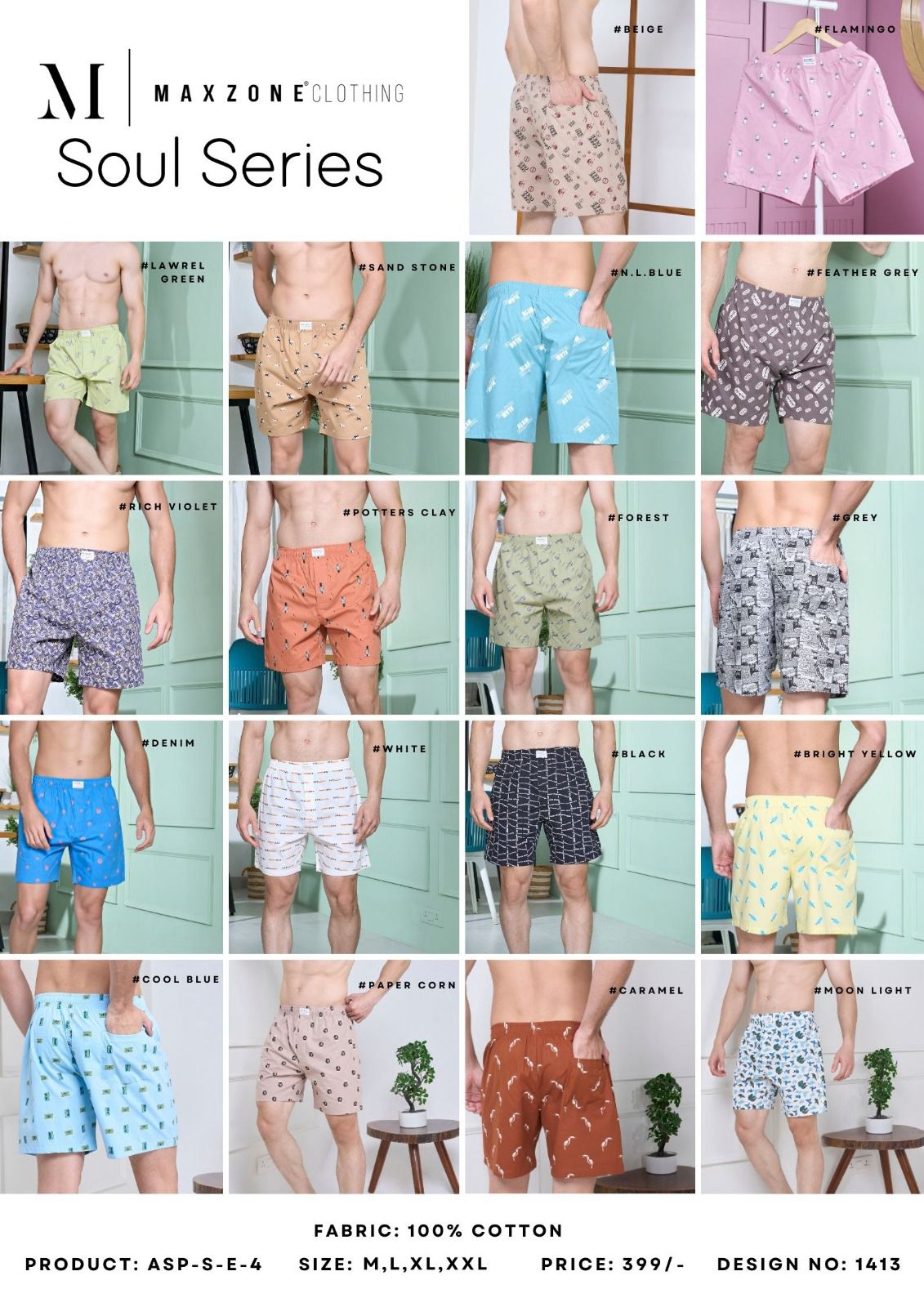 Asp S E 4 Maxzone Clothing Pure Cotton Mens Shorts Wholesale Rate